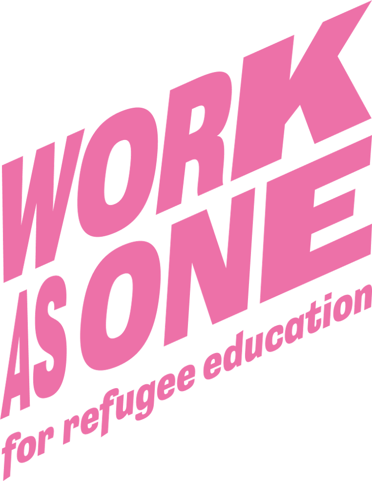 WORK AS ONE for refugee education