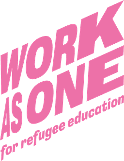 WORK AS ONE for refugee education